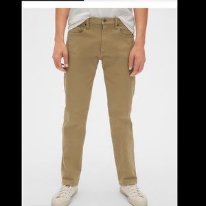 NWT Gap Slim Jeans, GapFlex Stretch, Khaki Color